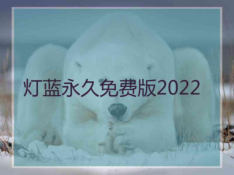 灯蓝永久免费版2022